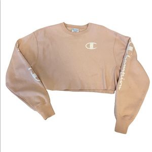 Champion crop top sweater